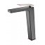 Grifo lavabo alto monomando Suecia negro oro rosa brillo de Imex